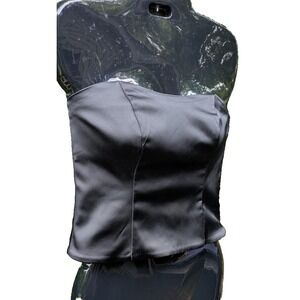 Abercrombie & Fitch Corset Going Out Top Women S Crop Preppy Coquette Festival